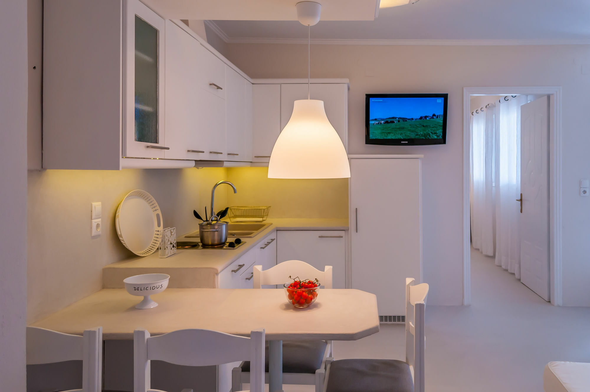 Milos Bay Suites Адамас Экстерьер фото